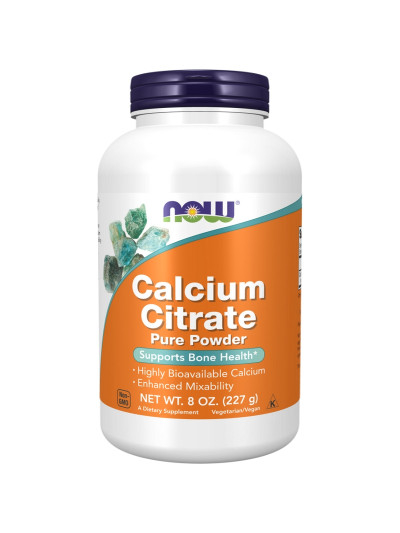 NOW FOODS Calcium Citrate Pure Powder 277g w sklepie Pakuj ZDROWIE Gdańsk Wrzeszcz