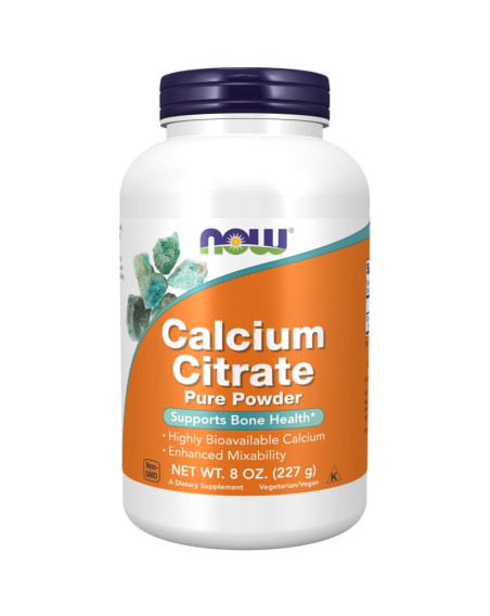 NOW FOODS Calcium Citrate Pure Powder 277g w sklepie Pakuj ZDROWIE Gdańsk Wrzeszcz