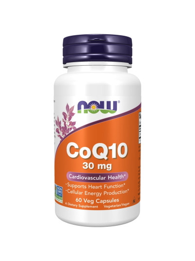 NOW FOODS CoQ10 30 mg 60 vcaps w sklepie Pakuj ZDROWIE Gdańsk Wrzeszcz