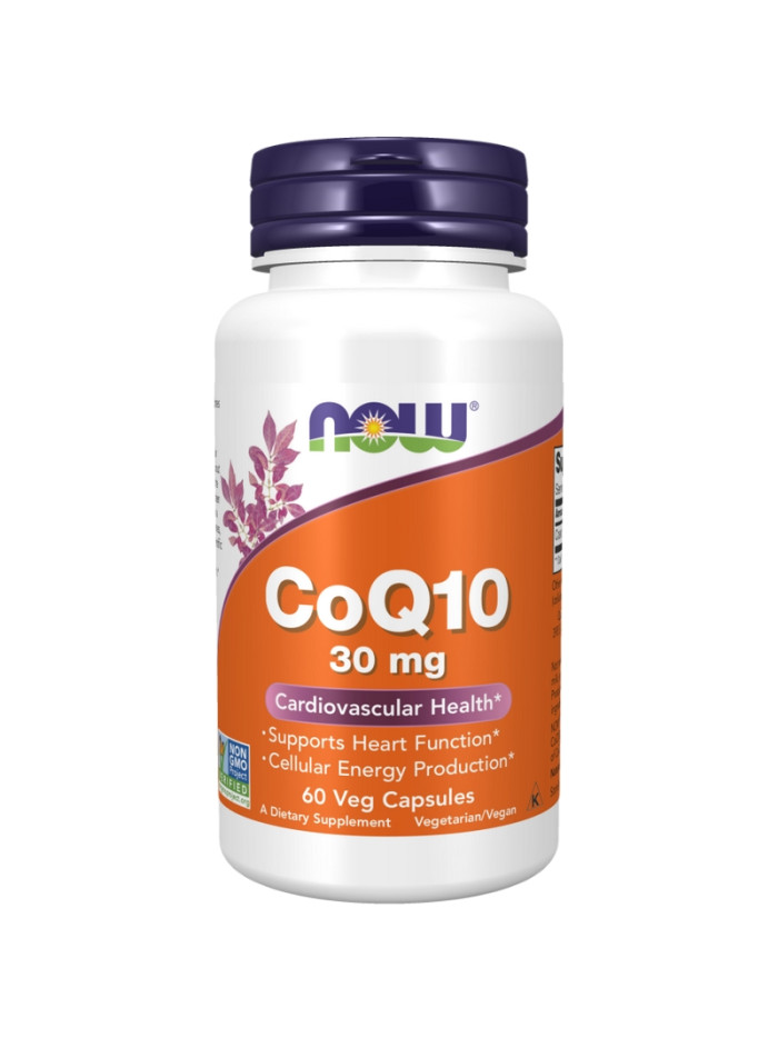 NOW FOODS CoQ10 30 mg 60 vcaps w sklepie Pakuj ZDROWIE Gdańsk Wrzeszcz