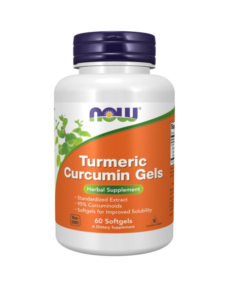 NOW FOODS Curcumin Turmeric Softgels 60 caps w sklepie Pakuj ZDROWIE Gdańsk Wrzeszcz