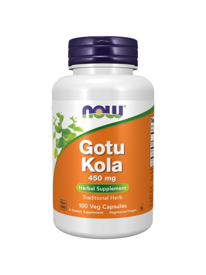 NOW FOODS Gotu Kola 450 mg 100 vcaps w sklepie Pakuj ZDROWIE Gdańsk Wrzeszcz