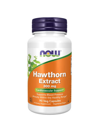 NOW FOODS Hawthorn Extract 300 mg 90 vcaps w sklepie Pakuj ZDROWIE Gdańsk Wrzeszcz