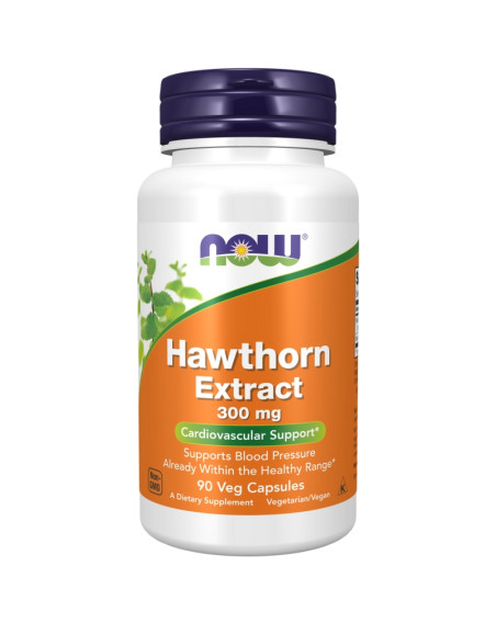 NOW FOODS Hawthorn Extract 300 mg 90 vcaps w sklepie Pakuj ZDROWIE Gdańsk Wrzeszcz