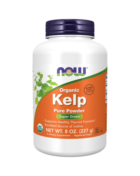 NOW FOODS Organic Kelp Pure Powder 227 g w sklepie Pakuj ZDROWIE Gdańsk Wrzeszcz