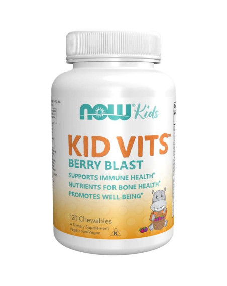 NOW FOODS Kid Vits Berry Blast Chewables 120 tabs w sklepie Pakuj ZDROWIE Gdańsk Wrzeszcz