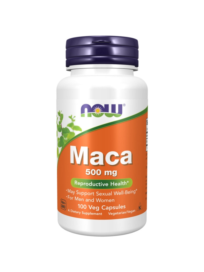 NOW FOODS Maca 500 mg 100 vcaps w sklepie Pakuj ZDROWIE Gdańsk Wrzeszcz