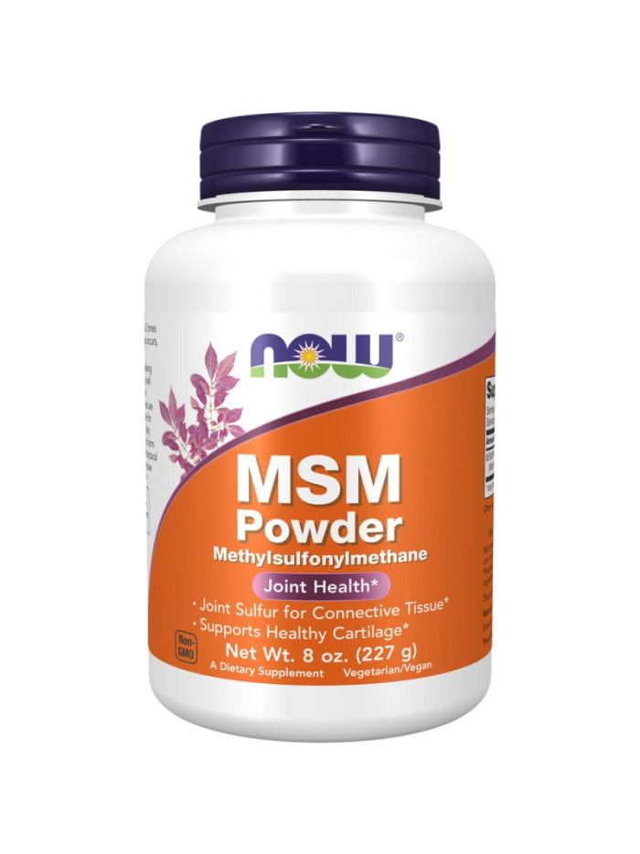 NOW FOODS MSM Methylsulfonylmethane Powder 227 g w sklepie Pakuj ZDROWIE Gdańsk Wrzeszcz