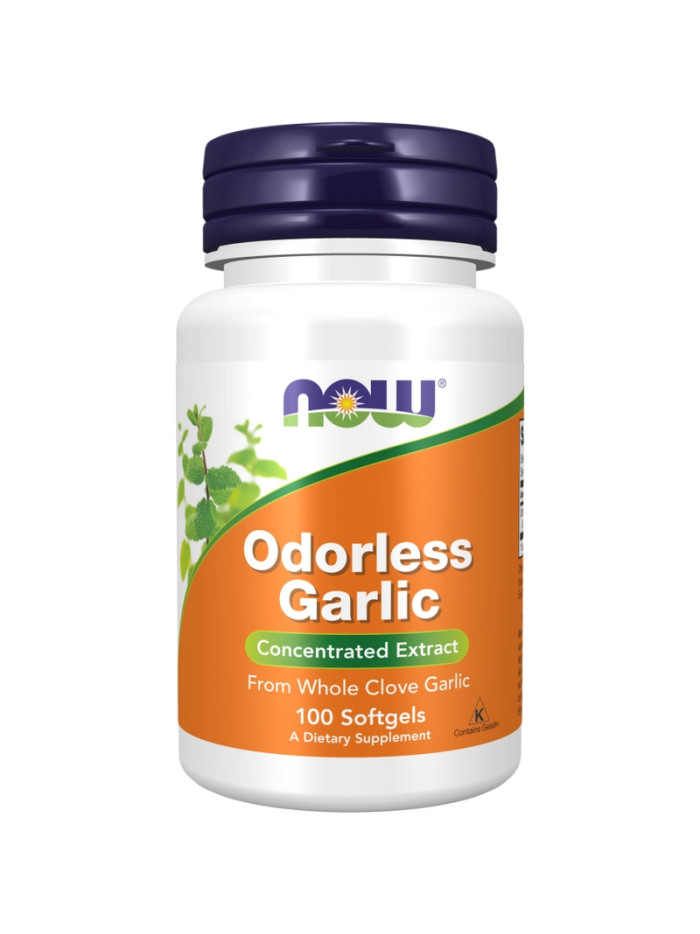 NOW FOODS Odorless Garlic Softgels 100 caps w sklepie Pakuj ZDROWIE Gdańsk Wrzeszcz