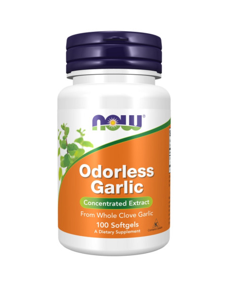 NOW FOODS Odorless Garlic Softgels 100 caps w sklepie Pakuj ZDROWIE Gdańsk Wrzeszcz