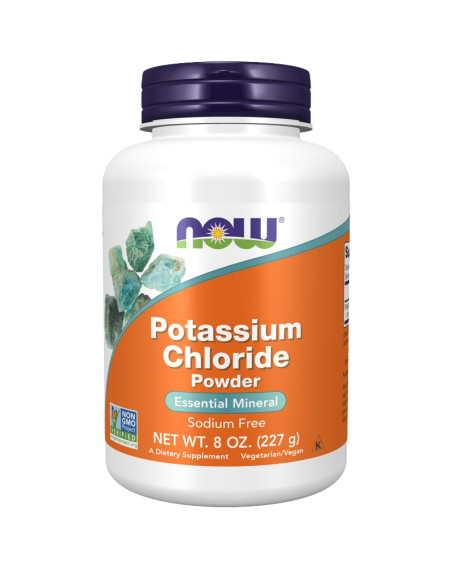 NOW FOODS Potassium Chloride Powder 227 g w sklepie Pakuj ZDROWIE Gdańsk Wrzeszcz