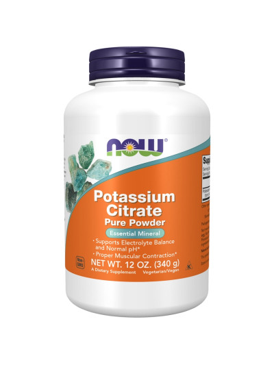 NOW FOODS Potassium Citrate Pure Powder 340 g w sklepie Pakuj ZDROWIE Gdańsk Wrzeszcz