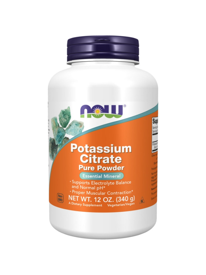 NOW FOODS Potassium Citrate Pure Powder 340 g w sklepie Pakuj ZDROWIE Gdańsk Wrzeszcz