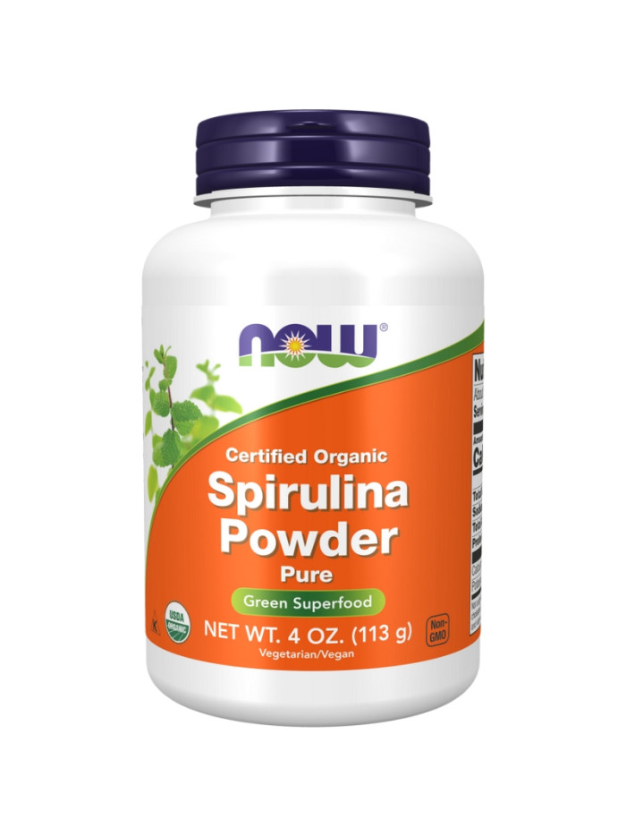 NOW FOODS Spirulina Powder Pure 113 g w sklepie Pakuj ZDROWIE Gdańsk Wrzeszcz