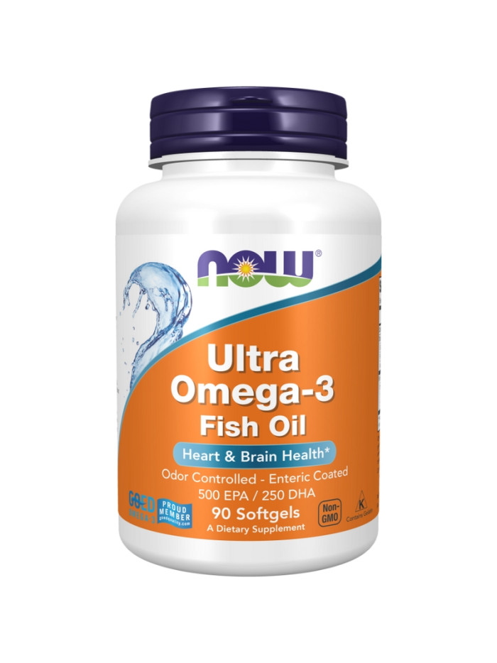 NOW FOODS Ultra Omega 3 Fish Oil Softgels 90 caps w sklepie Pakuj ZDROWIE Gdańsk Wrzeszcz