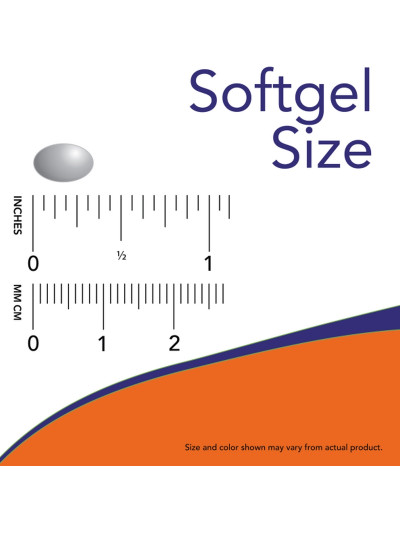 NOW FOODS Vitamin D-3 1000 IU Softgels 180 caps - 4