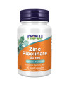 NOW Foods Zinc Picolinate 50 mg 60 vcaps w sklepie Pakuj ZDROWIE Gdańsk Wrzeszcz