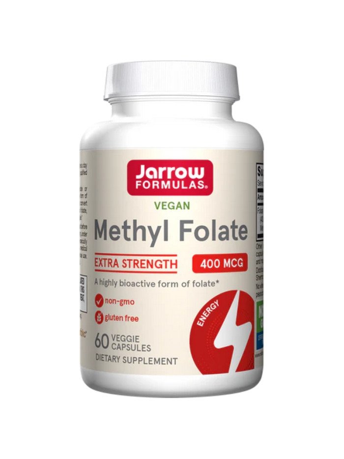 JARROW FORMULAS Methyl Folate 400 mcg 60 vcaps w sklepie Pakuj ZDROWIE Gdańsk Wrzeszcz