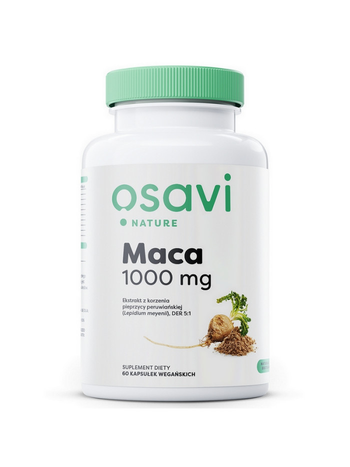 OSAVI Nature Maca 1000 mg 60 vcaps w sklepie Pakuj ZDROWIE Gdańsk Wrzeszcz