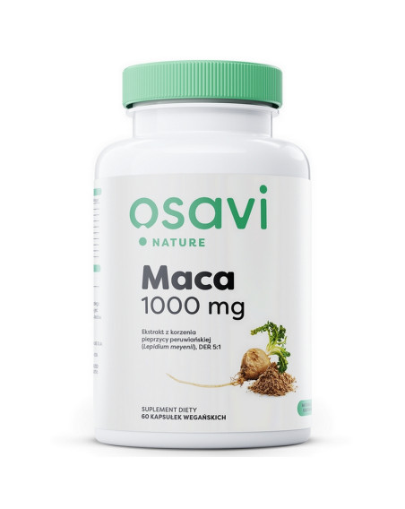 OSAVI Nature Maca 1000 mg 60 vcaps w sklepie Pakuj ZDROWIE Gdańsk Wrzeszcz