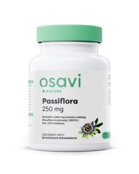 OSAVI Passiflora 250 mg 60 vcaps w sklepie Pakuj ZDROWIE Gdańsk Wrzeszcz