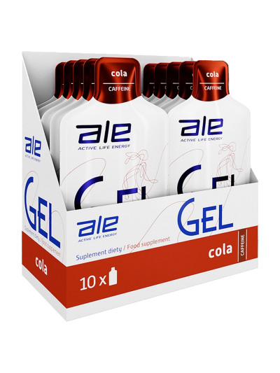 Żele Energetyczne ALE Thunder Gel BOX 10x 55,5 g cola w sklepie Pakuj ZDROWIE Gdańsk Wrzeszcz