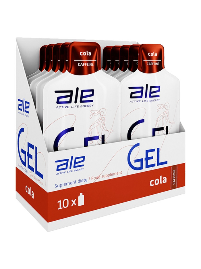 Żele Energetyczne ALE Thunder Gel BOX 10x 55,5 g cola w sklepie Pakuj ZDROWIE Gdańsk Wrzeszcz
