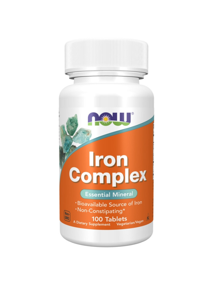 NOW FOODS Iron Complex 100 tabs w sklepie Pakuj ZDROWIE Gdańsk Wrzeszcz