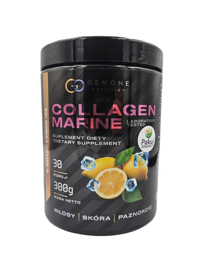 GEN ONE Collagen Marine 300 g cytryna w sklepie Pakuj ZDROWIE Gdańsk Wrzeszcz