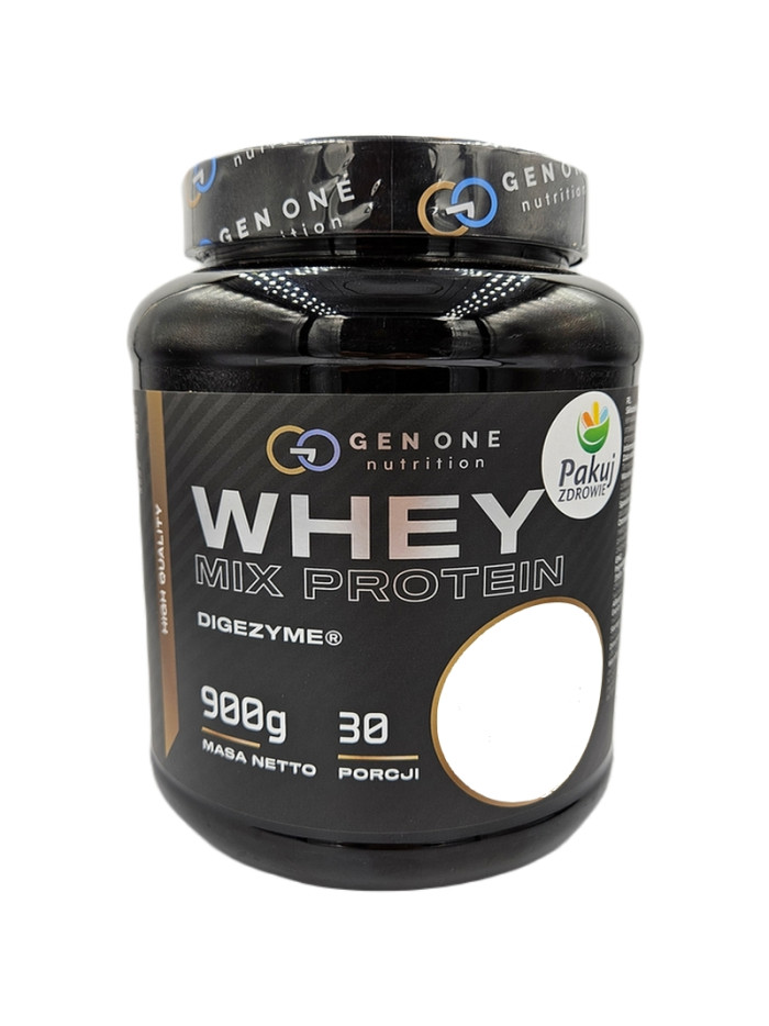 GEN ONE Whey Mix Protein 900 g w sklepie Pakuj ZDROWIE Gdańsk Wrzeszcz