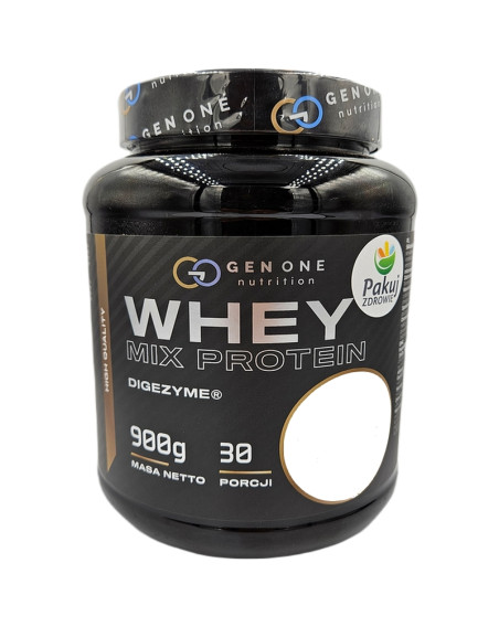 GEN ONE Whey Mix Protein 900 g w sklepie Pakuj ZDROWIE Gdańsk Wrzeszcz