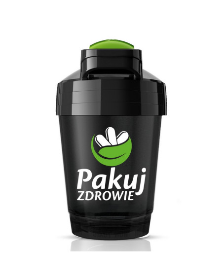 Szejker Pakuj ZDROWIE Premium 400 ml czarny w sklepie Pakuj ZDROWIE Gdańsk Wrzeszcz