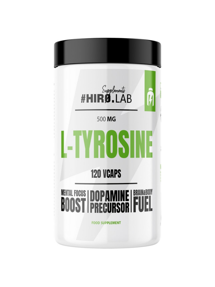 HIRO.LAB L-Tyrosine 500 mg 120 vcaps w Pakuj ZDROWIE Gdańsk Wrzeszcz