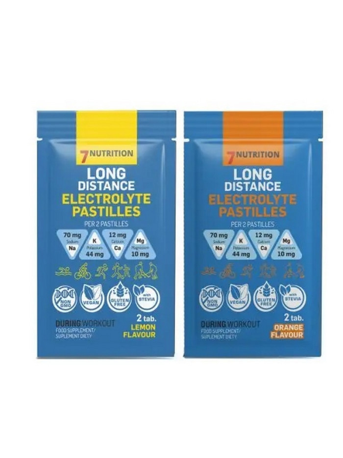 7NUTRITION Long Distance Electrolyte Pastilles 2 tab w Pakuj ZDROWIE Gdańsk Wrzeszcz