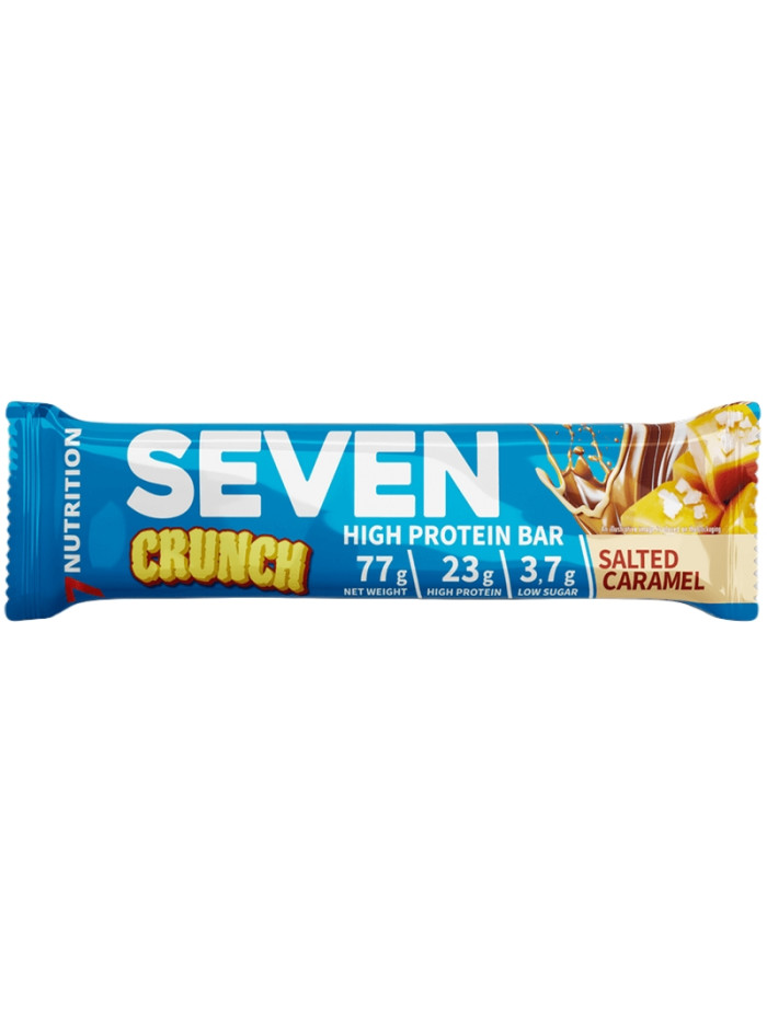 7NUTRITION Seven Protein Bar 77 g słony karmel w Pakuj ZDROWIE Gdańsk Wrzeszcz