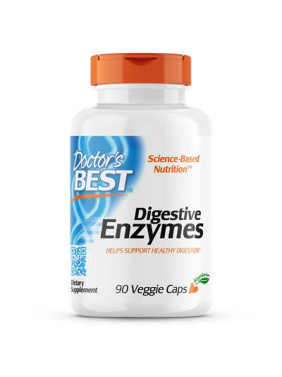 DOCTOR'S BEST Digestive Enzymes 90 vcaps w sklepie Pakuj ZDROWIE Gdańsk Wrzeszcz