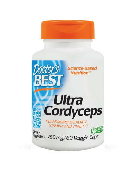 DOCTOR'S BEST Ultra Cordyceps 60 vcaps w sklepie Pakuj ZDROWIE Gdańsk Wrzeszcz