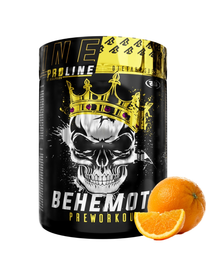 REAL PHARM Behemoth Preworkout 500 g pomarańcz w Pakuj ZDROWIE Gdańsk Wrzeszcz