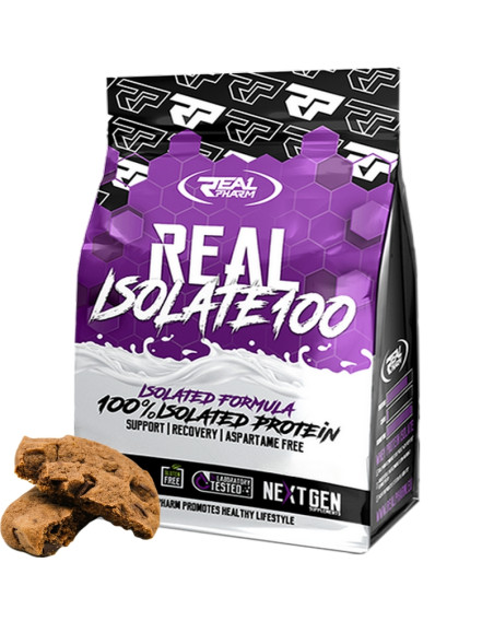REAL PHARM Real Isolate 100 1800 g ciastko w Pakuj ZDROWIE Gdańsk Wrzeszcz
