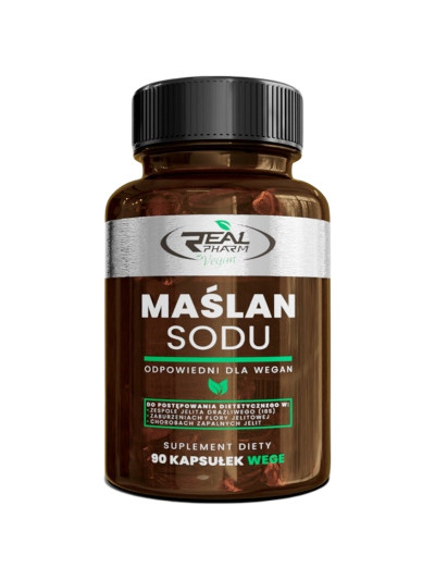 REAL PHARM Maślan Sodu 90 vcaps w Pakuj ZDROWIE Gdańsk Wrzeszcz