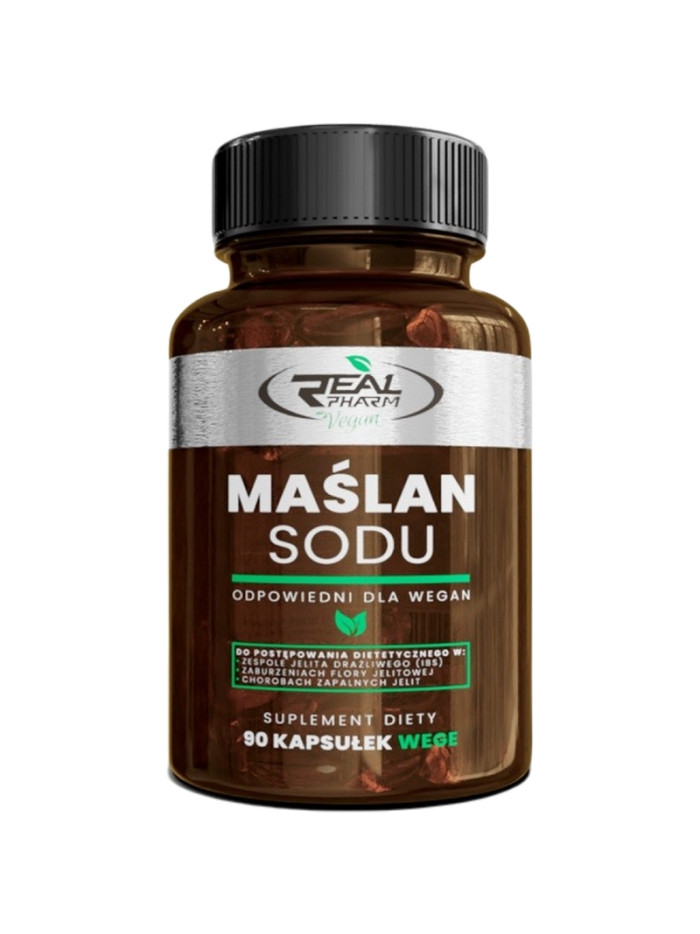 REAL PHARM Maślan Sodu 90 vcaps w Pakuj ZDROWIE Gdańsk Wrzeszcz