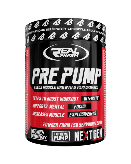 REAL PHARM Pre Pump 500 g w Pakuj ZDROWIE Gdańsk Wrzeszcz