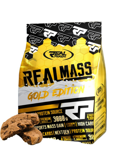 REAL PHARM Real Mass Gold Edition 3000 g ciastko w Pakuj ZDROWIE Gdańsk Wrzeszcz