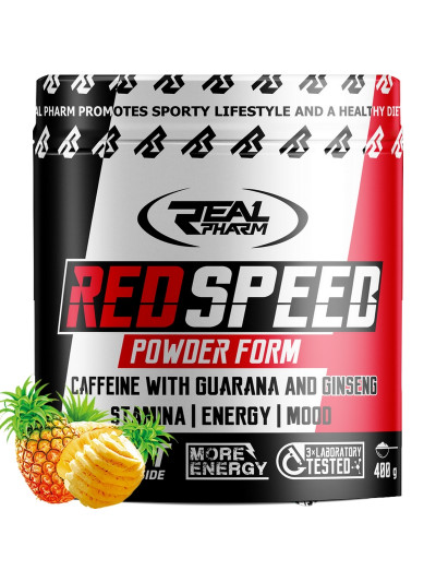 REAL PHARM Red Speed Powder 400 g exotic w Pakuj ZDROWIE Gdańsk Wrzeszcz