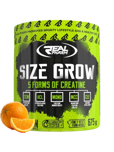 REAL PHARM Size Grow 675 g pomarańcz w Pakuj ZDROWIE Gdańsk Wrzeszcz