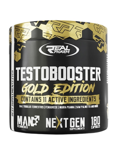 REAL PHARM Testo Booster Gold Edition 180 caps w Pakuj ZDROWIE Gdańsk Wrzeszcz