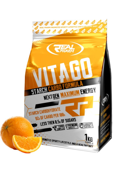 REAL PHARM Vita GO 1000 g pomarańcz w Pakuj ZDROWIE Gdańsk Wrzeszcz