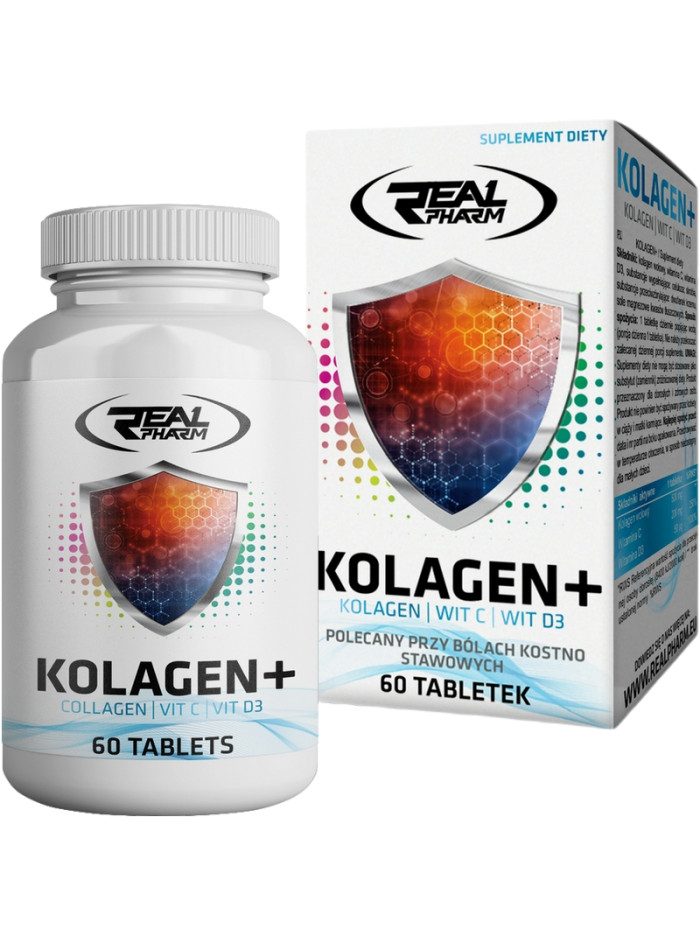 REAL PHARM Kolagen+ 60 tabs w Pakuj ZDROWIE Gdańsk Wrzeszcz