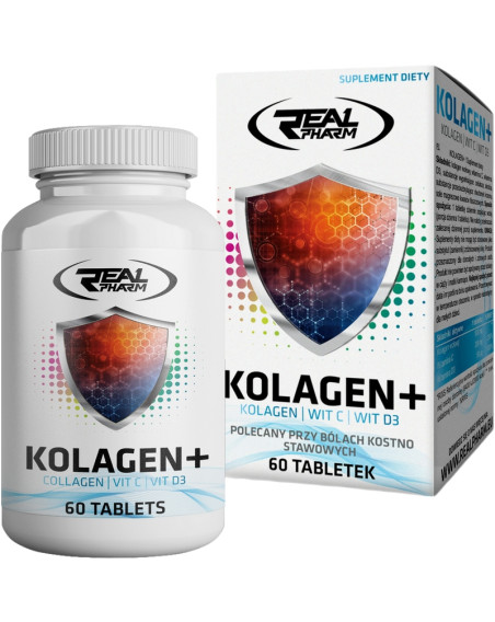 REAL PHARM Kolagen+ 60 tabs w Pakuj ZDROWIE Gdańsk Wrzeszcz