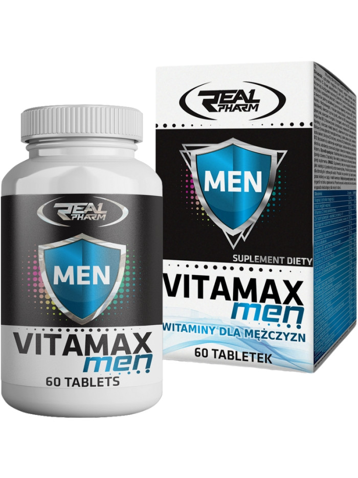 REAL PHARM Vitamax MEN 60 tabs w Pakuj ZDROWIE Gdańsk Wrzeszcz